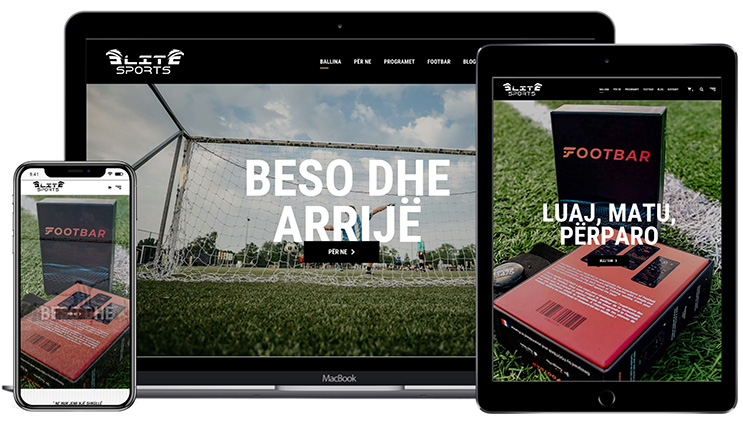 Elite Sports France Website