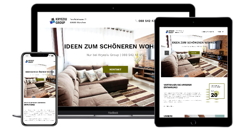 Kryeziu Group Website