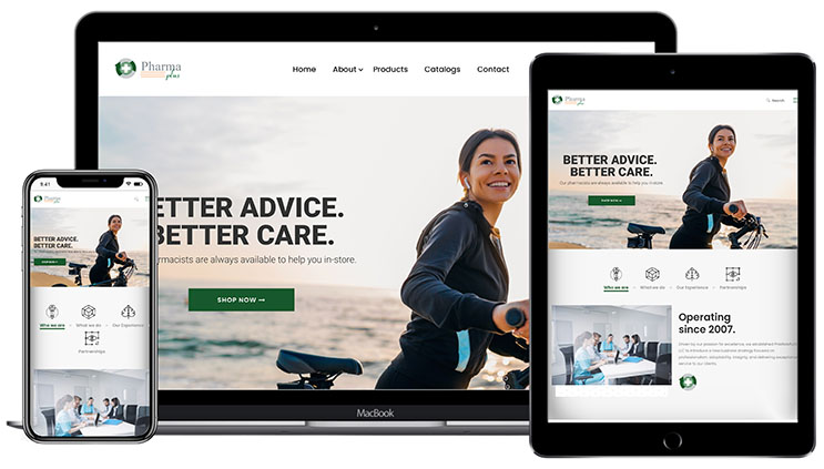 PharmaPlus Kosove Website