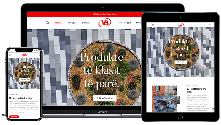 Vellezerit e Bashkuar Ferizaj Website